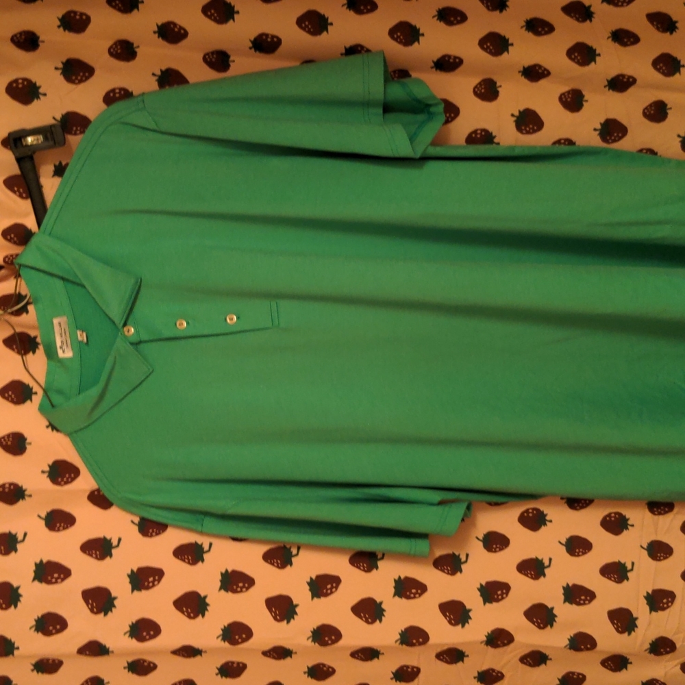 3XL Green Golf Polo